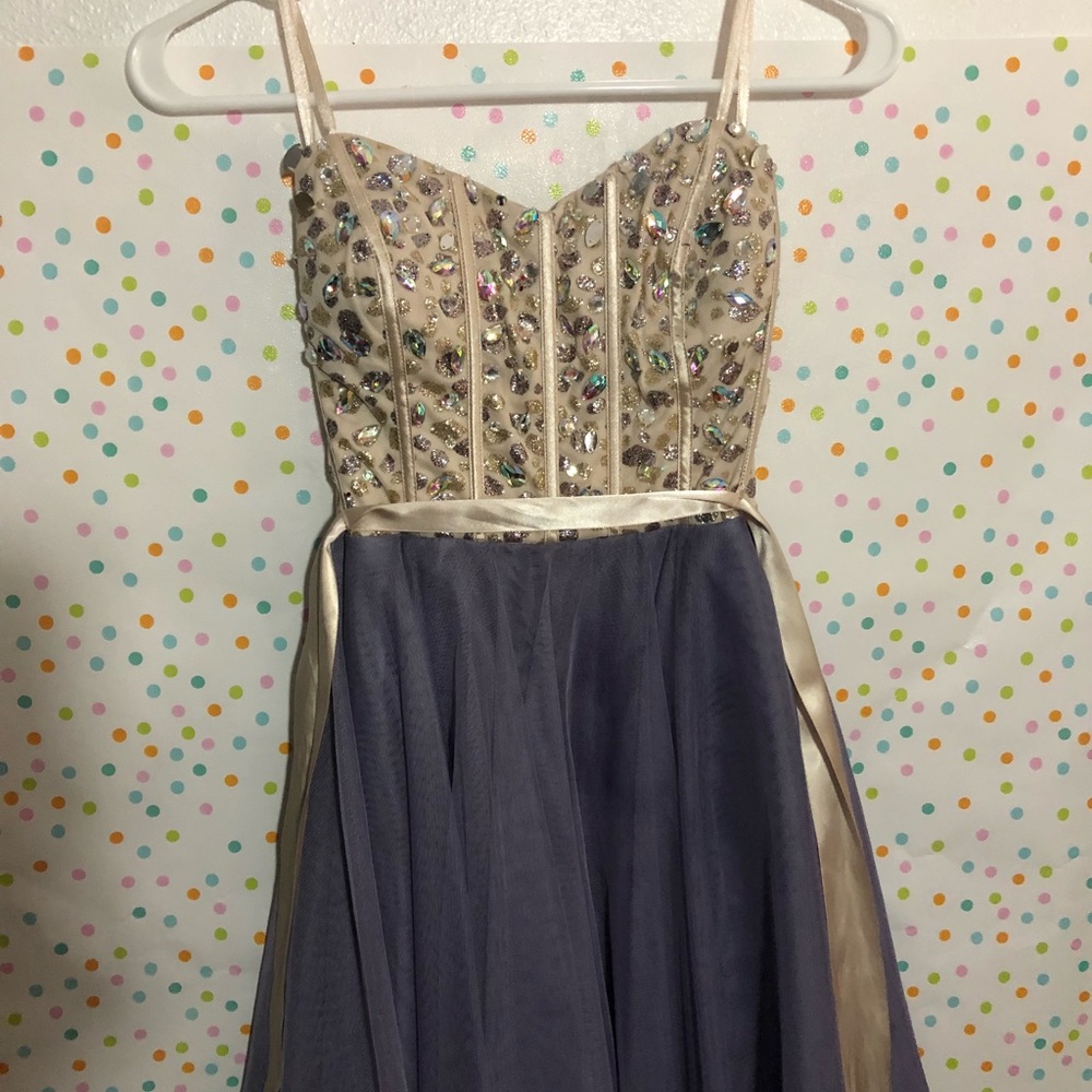Lavender Homecoming Dress
